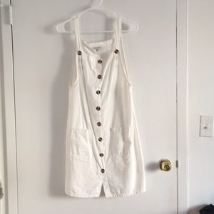 White jumper dress